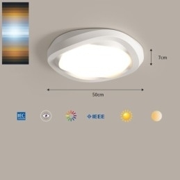 Dimbar Fullspektret Øyebeskyttelse Flerfarget Moderne Innfelt Taklampe Innendørs Belysningsarmaturer