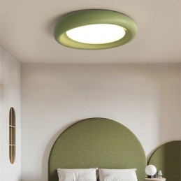 Dimbar Rund Fullspektret Øyebeskyttelse Flerfarget Moderne Innfelt Taklampe Innendørs Belysningsarmaturer