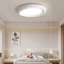 Dimbar Rund Fullspektret Øyebeskyttelse Flerfarget Moderne Innfelt Taklampe Innendørs Belysningsarmaturer