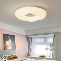Dimmbar Rund Moderne Innfelt Taklampe Innendørs Belysningsarmatur