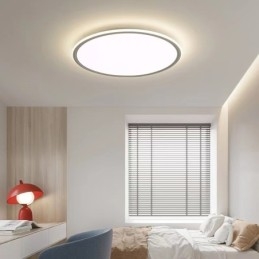 Nordisk 3,5 Cm Tykk Rund Fullspektret Øyebeskyttelse Innendørs Dimbar Taklampe