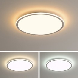 Nordisk 3,5 Cm Tykk Rund Fullspektret Øyebeskyttelse Innendørs Dimbar Taklampe
