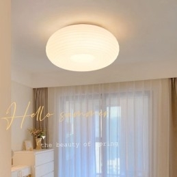 Dimmbar Fullspektret Øyebeskyttelse Rund Moderne Innfelt Taklampe