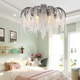 Tassels Ekstra Stor Lysekrone Designer Taklampe