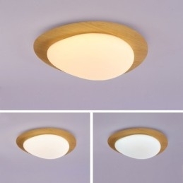 Nordisk Taklampe Med Stein Og Tømmer, Fullspektret Øyebeskyttelse