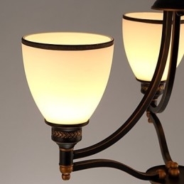 Retro Minimalistiske Taklamper Europeiske Stil Glasstaklamper Lampe