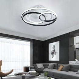 Moderne Taklamper Sirkelringer Designer Takvifte