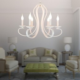 Lysekrone Moderne Tradisjonell Retro Landlig Metall