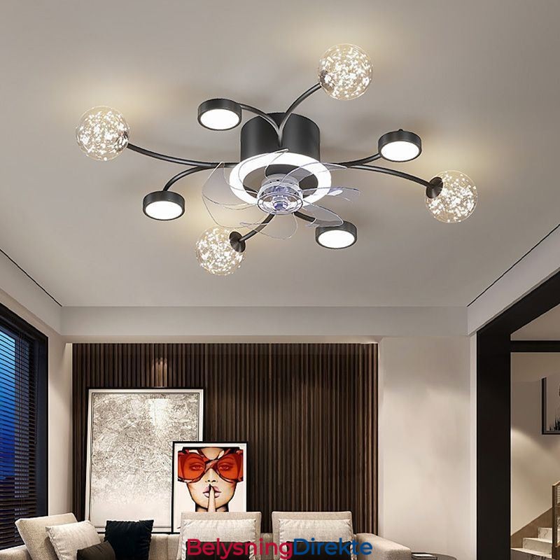 Kreativ Vifte Taklampe Taklysekrone