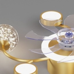 Kreativ Vifte Taklampe Taklysekrone