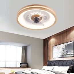 Moderne Inverter Takvifte Med Lys Fjernkontroll Taklampe Viftelampe