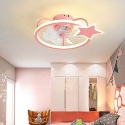 Tegneserie Takvifte Lys Kreativ Taklampe Barn