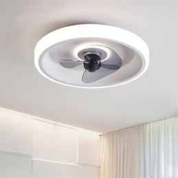 Moderne Takvifte Med Lys Fjernkontroll Taklampe