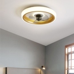 Moderne Takvifte Med Lys Fjernkontroll Taklampe