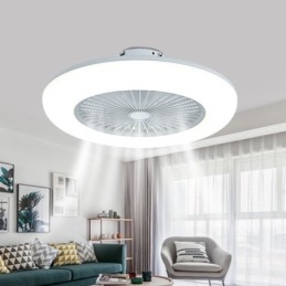 Vifte I Taklampe Med Trikromatisk Dimming Og Fjernkontroll, 3 Hastigheter