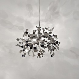 3 Lys Lysekrone Lys Rustfritt Stål Anheng Belysning Taklampe