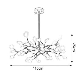 Branches Lysekrone I Nordisk Stil