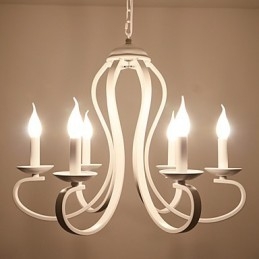 Lysekrone Moderne Tradisjonell Retro Landlig Metall