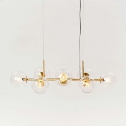 Moderne Magic Bean-Pendellampe, Enkel Med 8 Lys