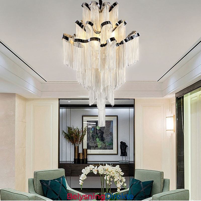 Moderne Elegant Anhengslampe Med Kvast