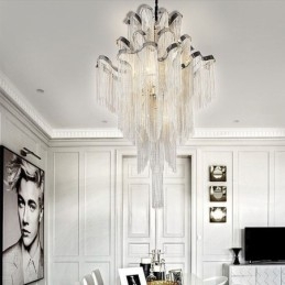 Moderne Elegant Anhengslampe Med Kvast