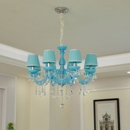 Kreativ Krystalllysekrone Europeisk Elegant Anhengslampe