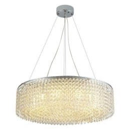 Moderne Krystalllysekrone Europeisk Luksuriøs Dekorativ Taklampe Med 12 Lys