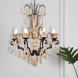 Elegant Lysekrone I Tre, Retrostil