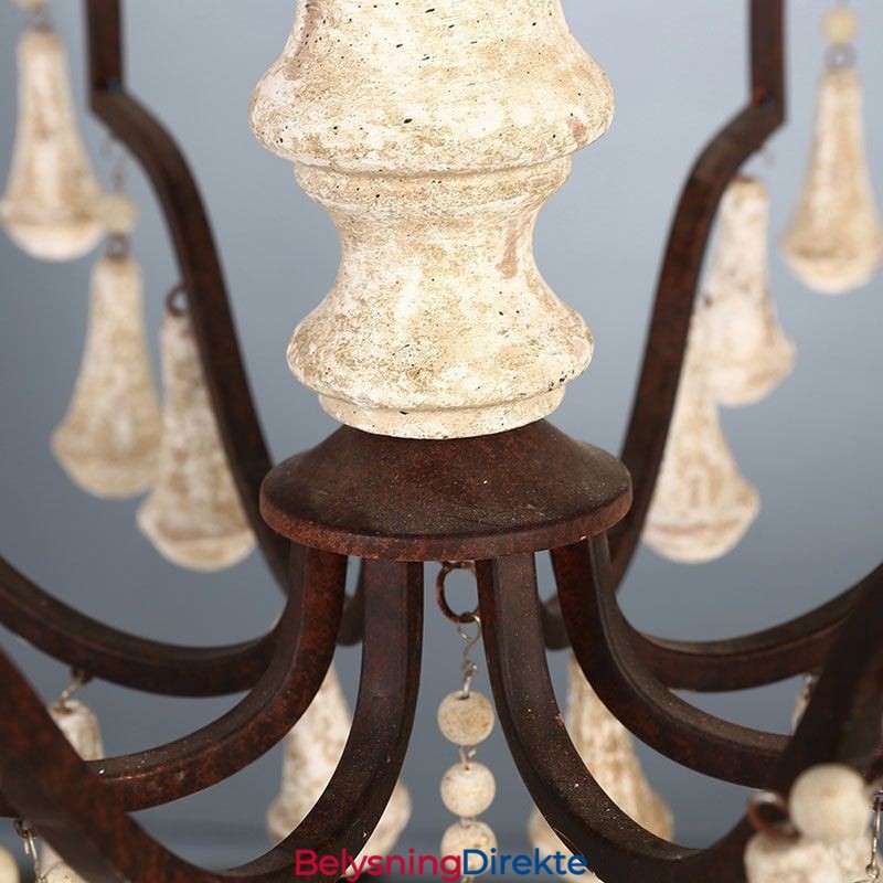Elegant Lysekrone I Tre, Retrostil
