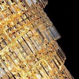 Elegant Krystallimperiumslysekrone Europeisk Luksuriøs Lang Anheng