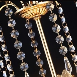 Luksuriøs Krystalllysekrone Moderne Elegant Anhengslampe