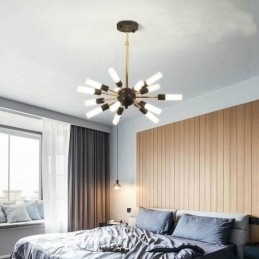 Nordisk Pendellampe Kreativ Rund Lysekronelampe
