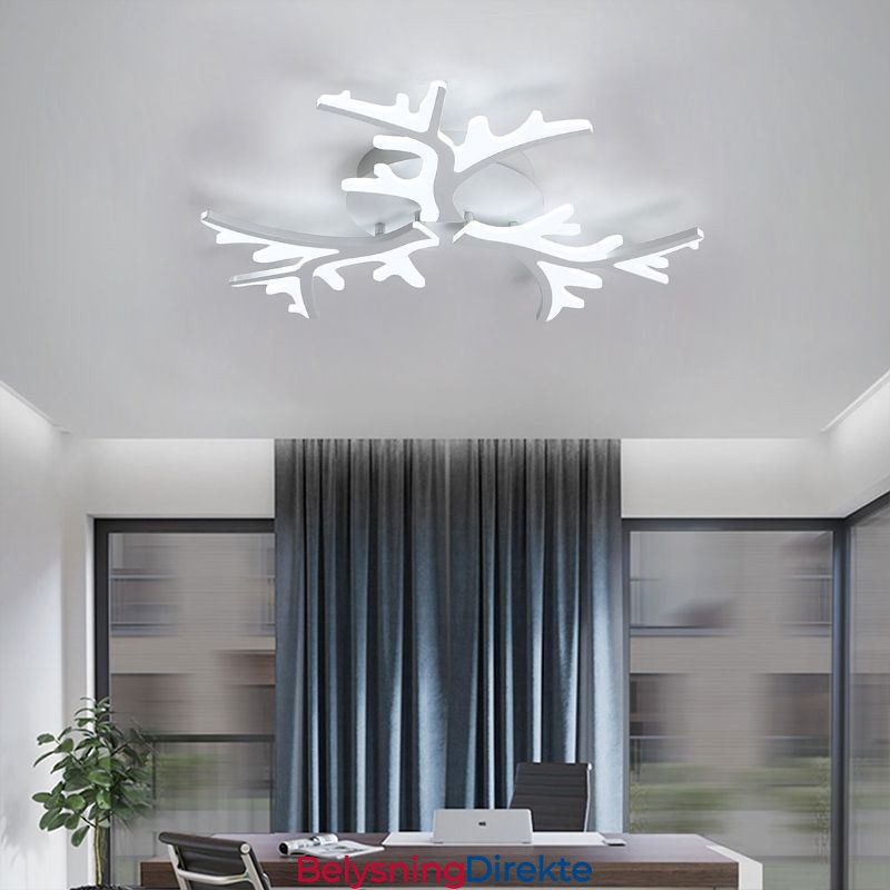 Innfelt Moderne Minimalistisk Taklampe Med Gevir
