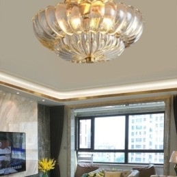 Moderne Lotus-Taklampe Med Innfelt Tak