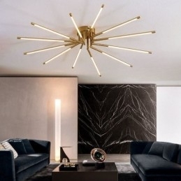 Enkel Innfelt Fyrverkeri Taklampe