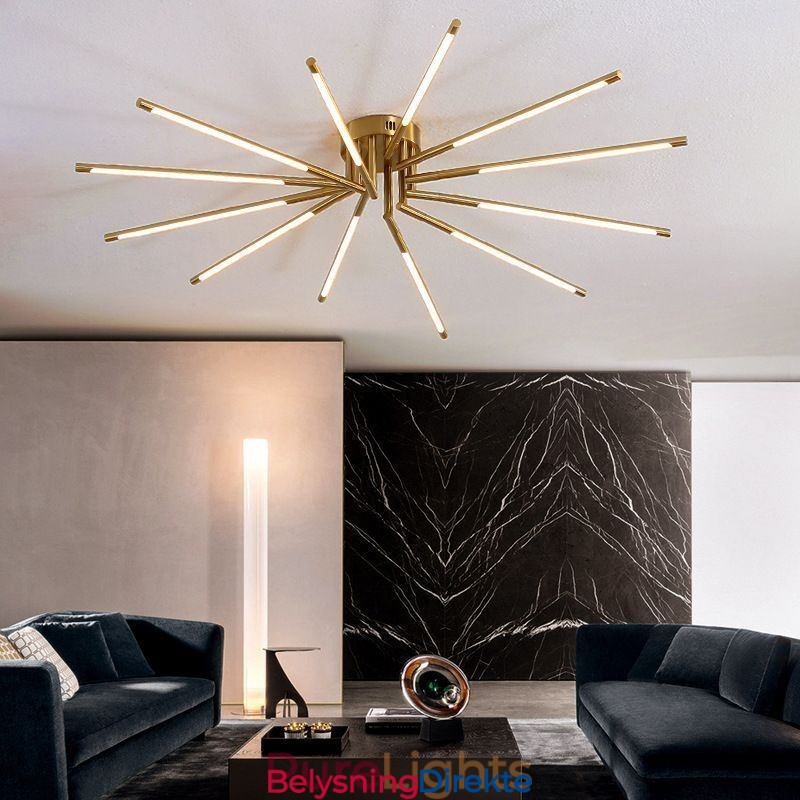 Enkel Innfelt Fyrverkeri Taklampe