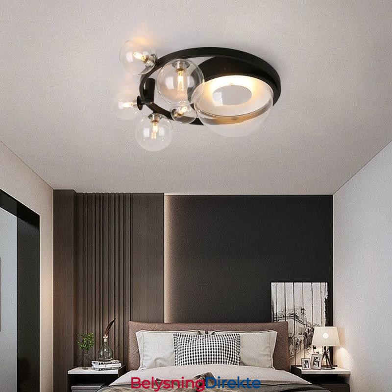 Innfelt Moderne Minimalistisk Dekorativ Glasstaklampe