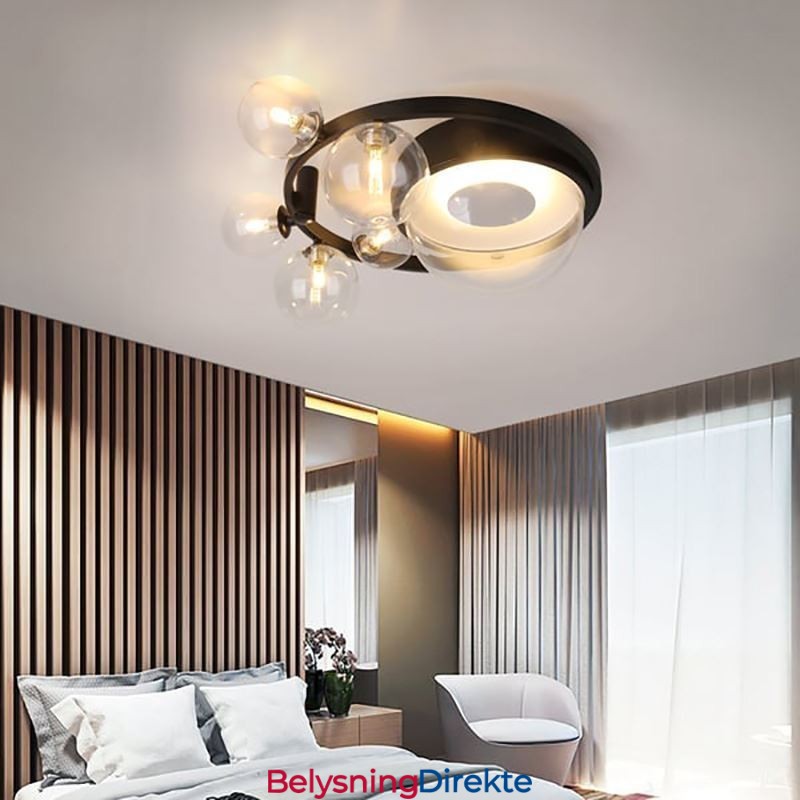 Innfelt Moderne Minimalistisk Dekorativ Glasstaklampe