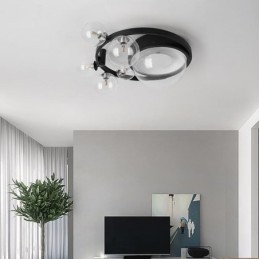 Innfelt Moderne Minimalistisk Dekorativ Glasstaklampe