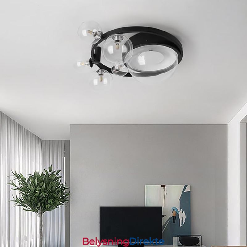 Innfelt Moderne Minimalistisk Dekorativ Glasstaklampe