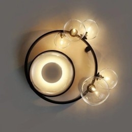 Innfelt Moderne Minimalistisk Dekorativ Glasstaklampe