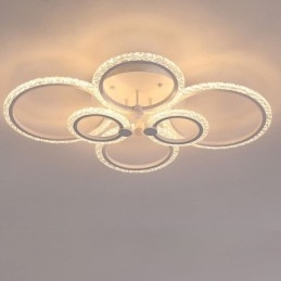 Innfelt Moderne Minimalistisk Sirkelformet Akrylblomst Taklampe