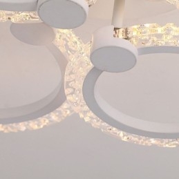Innfelt Moderne Minimalistisk Sirkelformet Akrylblomst Taklampe