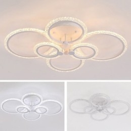 Innfelt Moderne Minimalistisk Sirkelformet Akrylblomst Taklampe