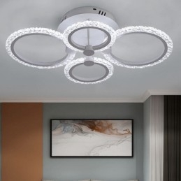 Innfelt Moderne Minimalistisk Sirkelformet Akrylblomst Taklampe