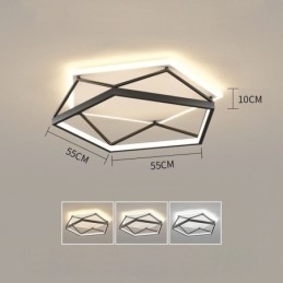 Innfelt Hul Tredimensjonal Taklampe 55 Cm