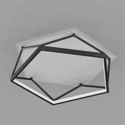 Innfelt Hul Tredimensjonal Taklampe 55 Cm