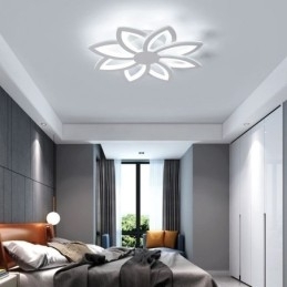 Innfelt Montering, Iøynefallende Akrylblomsttaklampe 55 Cm