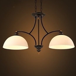 Retro Minimalistiske Taklamper Europeiske Stil Glasstaklamper Lampe