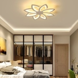 Innfelt Montering, Iøynefallende Akrylblomsttaklampe 55 Cm